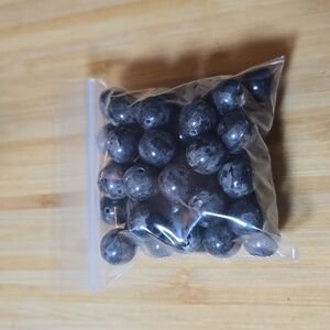 12mm *flashy* Larvikite beads